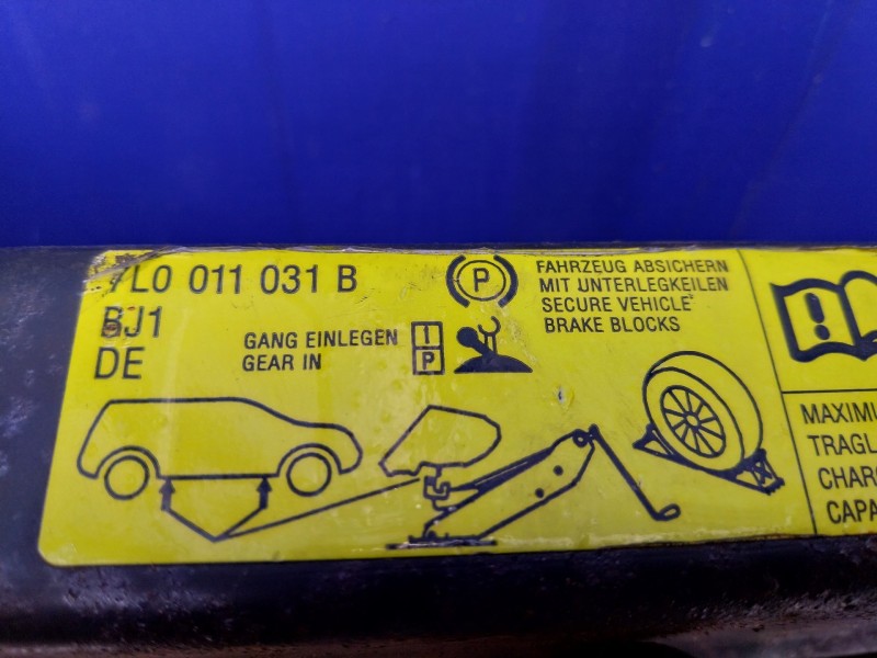 Recambio de gato para volkswagen touareg (7la) 2.5 tdi referencia OEM IAM 7L0011031B  