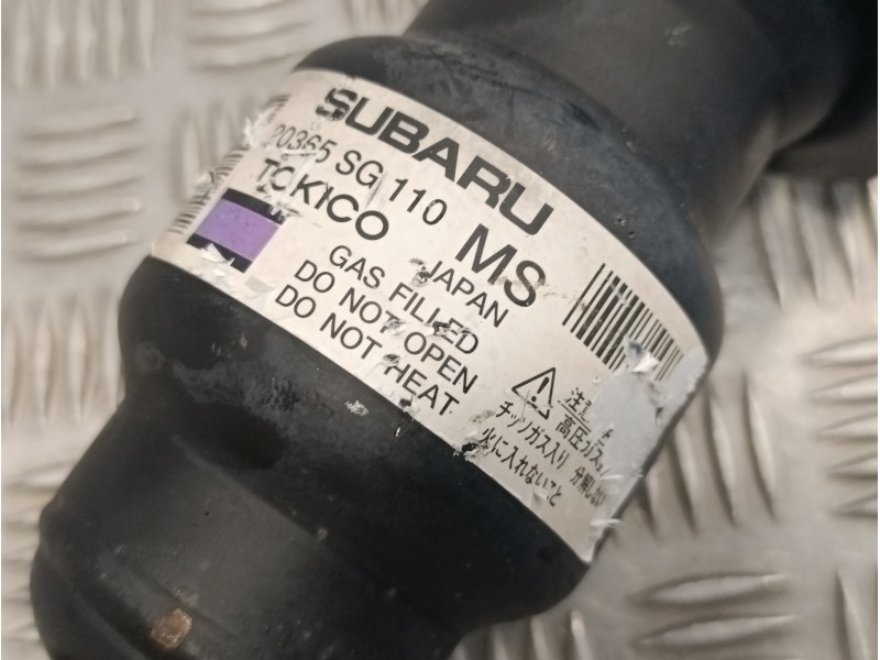 Recambio de amortiguador trasero izquierdo para subaru forester 2.0 diesel cat referencia OEM IAM 20365SG110  