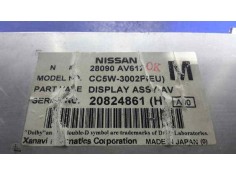 Recambio de mando multifuncion para nissan primera berlina (p12) 2.2 16v turbodiesel cat referencia OEM IAM 28090AV612  CC5W3002 2