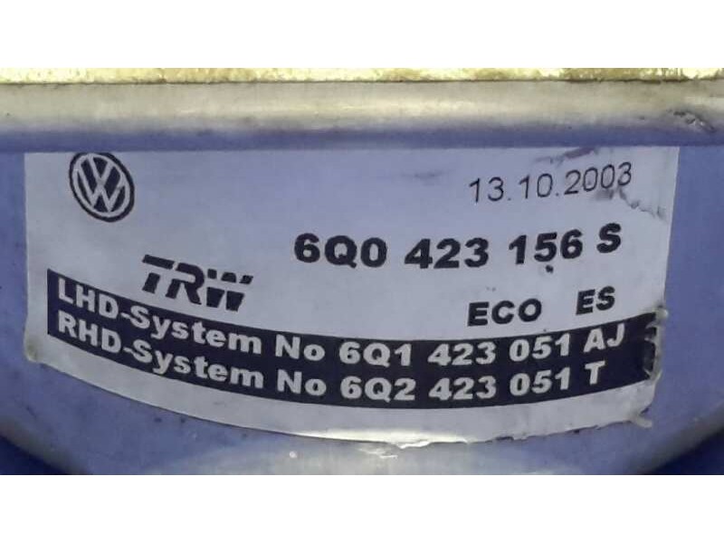 Recambio de bomba servodireccion para seat ibiza (6l1) 1.9 sdi referencia OEM IAM 6Q0423156S 6Q1423051AJ 6Q2423051T