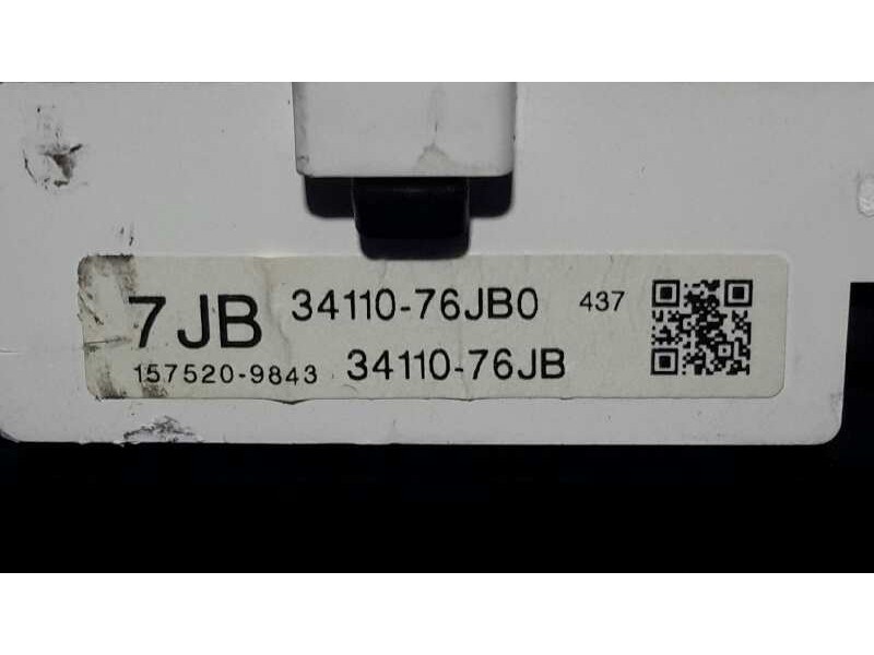 Recambio de cuadro instrumentos para suzuki jimny sn (fj) techo metálico referencia OEM IAM 3411076JB0  
