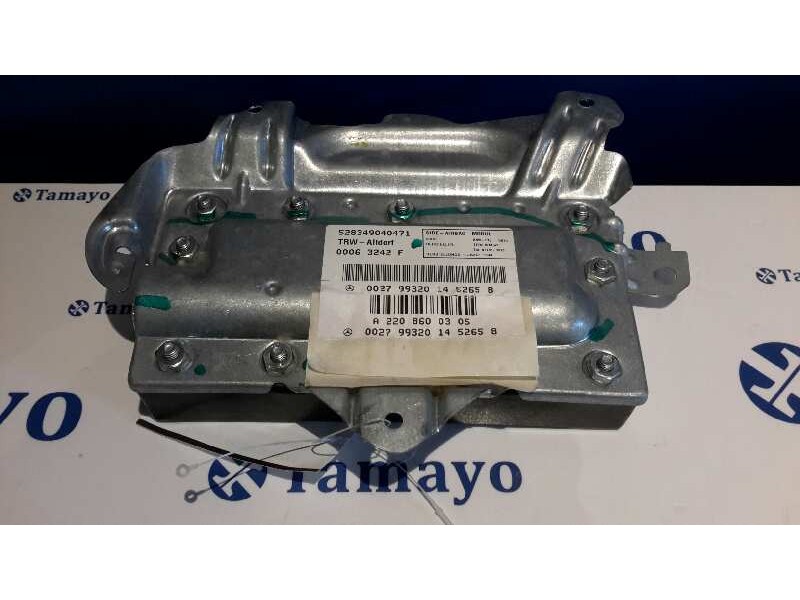 Recambio de airbag lateral trasero izquierdo para mercedes-benz clase s (w220) berlina referencia OEM IAM 00063242  
