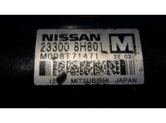 Recambio de motor arranque para nissan x-trail (t30) 2.2 dci diesel cat referencia OEM IAM 233008H801  M008T71471 2