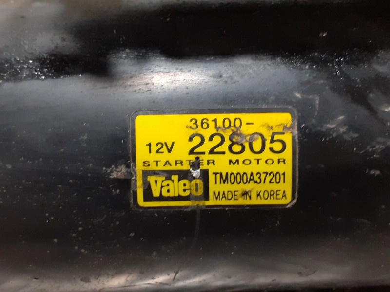 Recambio de motor arranque para hyundai accent (mc) gl referencia OEM IAM 3610022805  TM000A37201