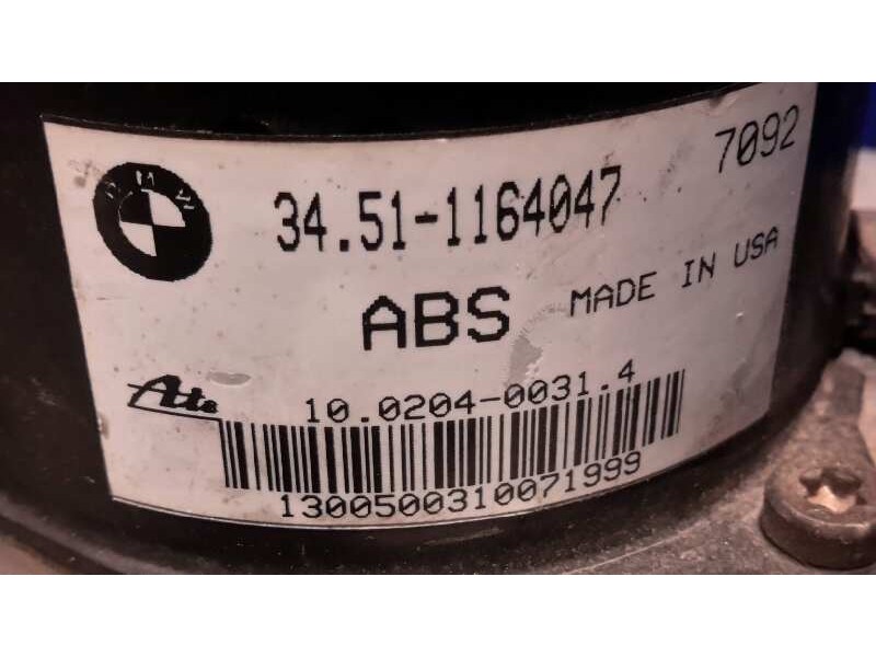 Recambio de abs para bmw serie 3 berlina (e36) 1.7 turbodiesel cat referencia OEM IAM 34511164047 10020901722 34511164047