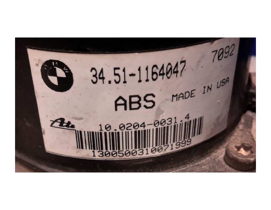 Recambio de abs para bmw serie 3 berlina (e36) 1.7 turbodiesel cat referencia OEM IAM 34511164047 10020901722 34511164047