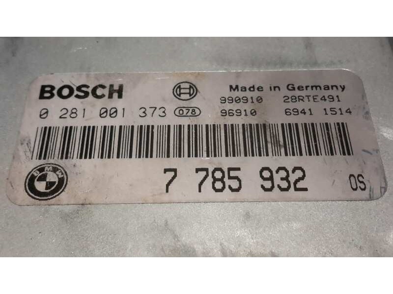 Recambio de centralita motor uce para bmw serie 5 berlina (e39) 523i referencia OEM IAM 0281001373 28RTE491 7785932