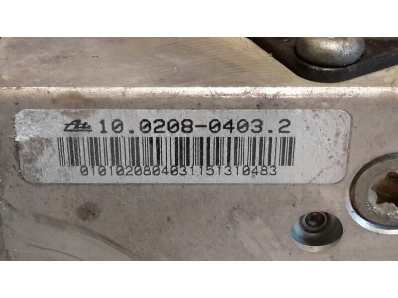 Recambio de abs para peugeot 206 berlina referencia OEM IAM 9632539480 10020804032 10020401944