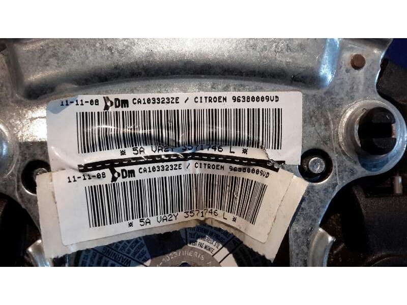 Recambio de airbag delantero izquierdo para citroën c3 1.4 hdi referencia OEM IAM 96380009VD  