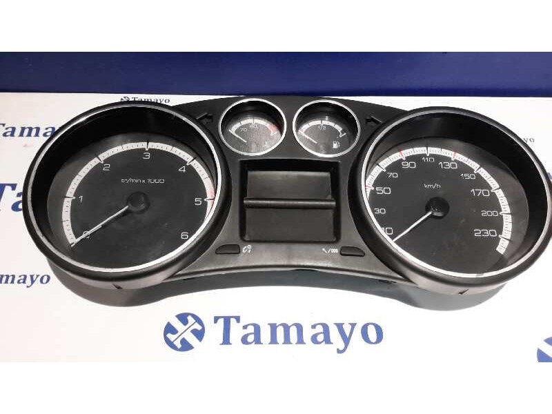 Recambio de cuadro instrumentos para peugeot 308 confort referencia OEM IAM 554001550309 610335 9665107480
