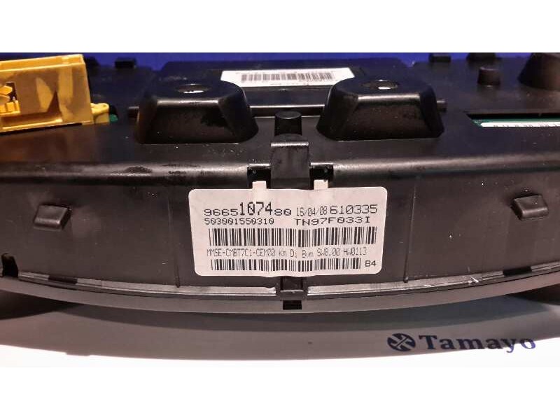Recambio de cuadro instrumentos para peugeot 308 confort referencia OEM IAM 554001550309 610335 9665107480