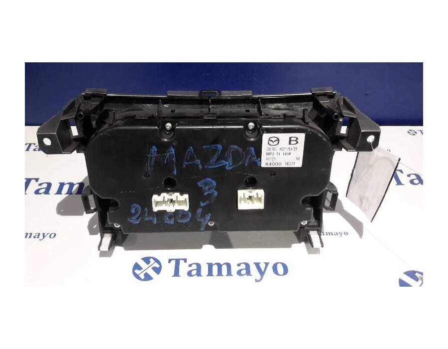 Recambio de mando climatizador para mazda 3 lim. (bl) 1.6 cd diesel cat referencia OEM IAM BBP361190M  