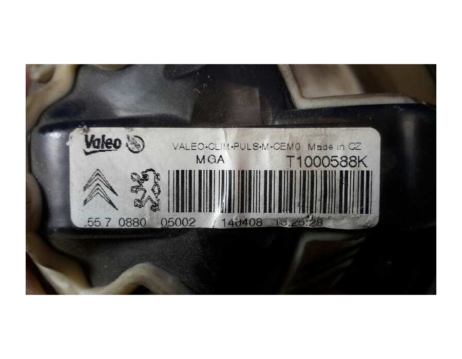 Recambio de motor calefaccion para peugeot 308 1.6 hdi fap cat (9hz / dv6ted4) referencia OEM IAM T1000588K  