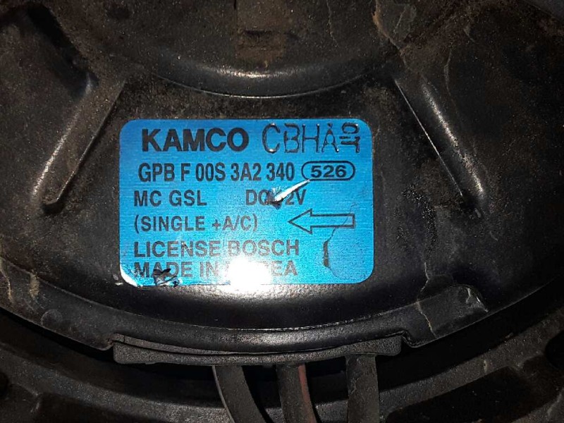Recambio de electroventilador para hyundai accent (mc) gl referencia OEM IAM   