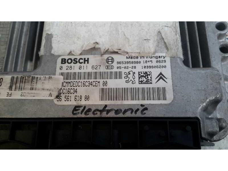 Recambio de centralita motor uce para peugeot 307 (s1) xt referencia OEM IAM 0281011627 EDC16C34 9656161880
