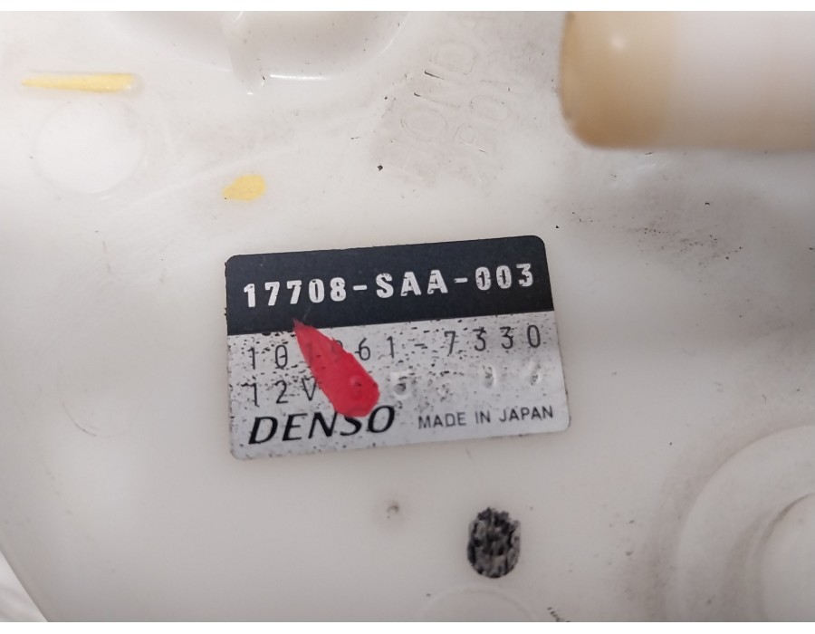 Recambio de aforador para honda jazz (gd1/5) 1.4 dsi cat referencia OEM IAM 17708SAA003  1019617330