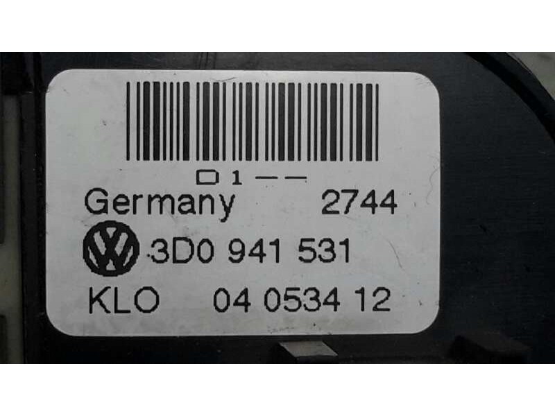 Recambio de mando luces para volkswagen phaeton (3d2/3d8) 3.2 v6 24v referencia OEM IAM 3D0941531  