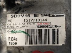 Recambio de compresor aire acondicionado para dacia duster 1.5 dci diesel fap cat referencia OEM IAM 926006229R  SD7V161809 2