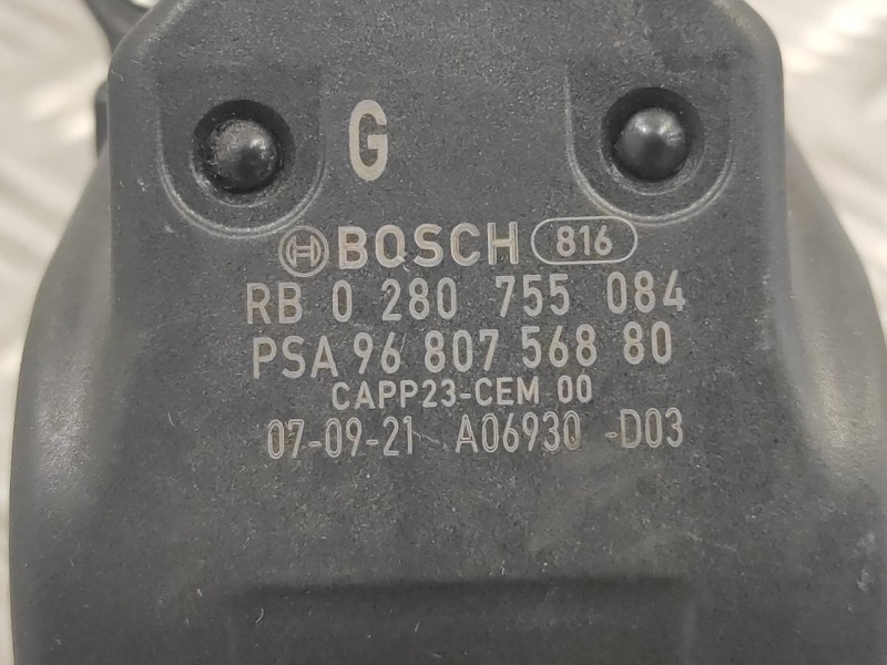 Recambio de potenciometro pedal para peugeot 207 sw sport referencia OEM IAM 0280755084  9680756880