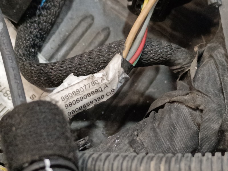 Recambio de instalacion electrica salpicadero para peugeot 208 1.2 12v e-vti referencia OEM IAM AC353309 10800066A9 452814602