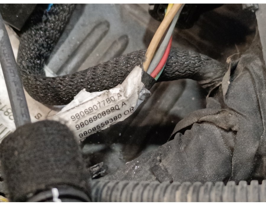 Recambio de instalacion electrica salpicadero para peugeot 208 1.2 12v e-vti referencia OEM IAM AC353309 10800066A9 452814602