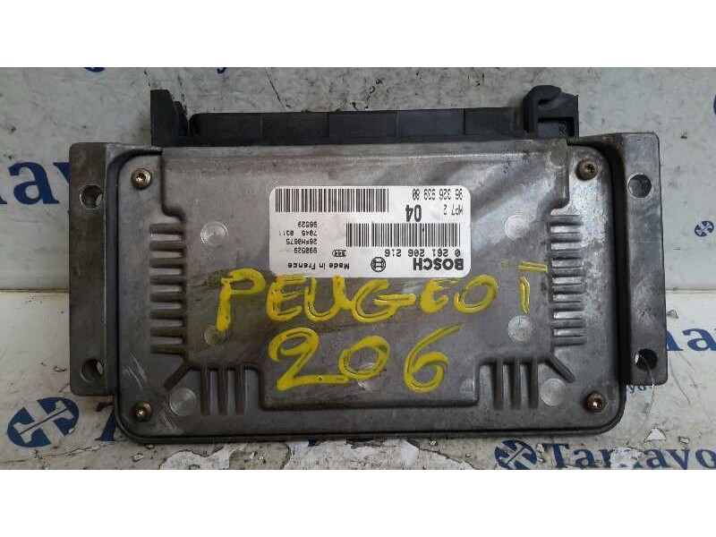 Recambio de centralita motor uce para peugeot 206 berlina 1.6 referencia OEM IAM 0261206216 MP72 9632693980