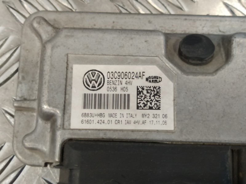Recambio de centralita motor uce para seat ibiza (6l1) 1.4 16v referencia OEM IAM 03C906024AF  