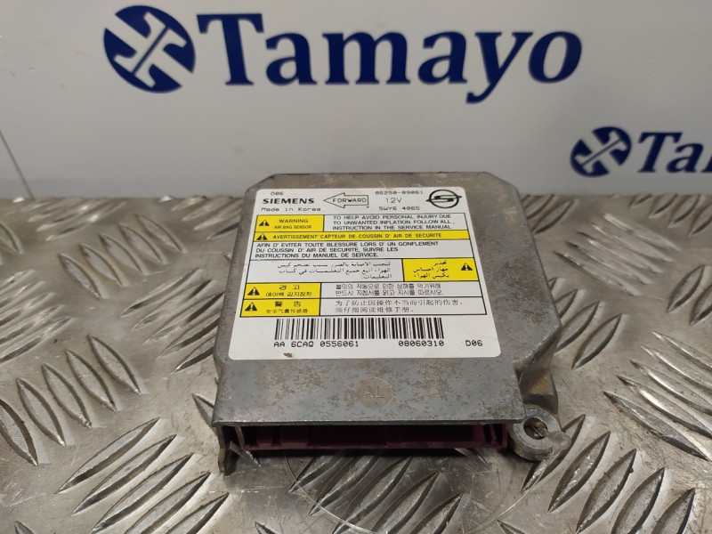 Recambio de centralita airbag para ssangyong kyron 2.0 referencia OEM IAM 8625009061  5WY64065