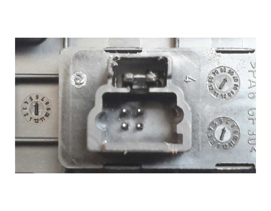 Recambio de mando elevalunas delantero derecho para peugeot 307 break/sw (s2) 1.6 16v cat referencia OEM IAM   