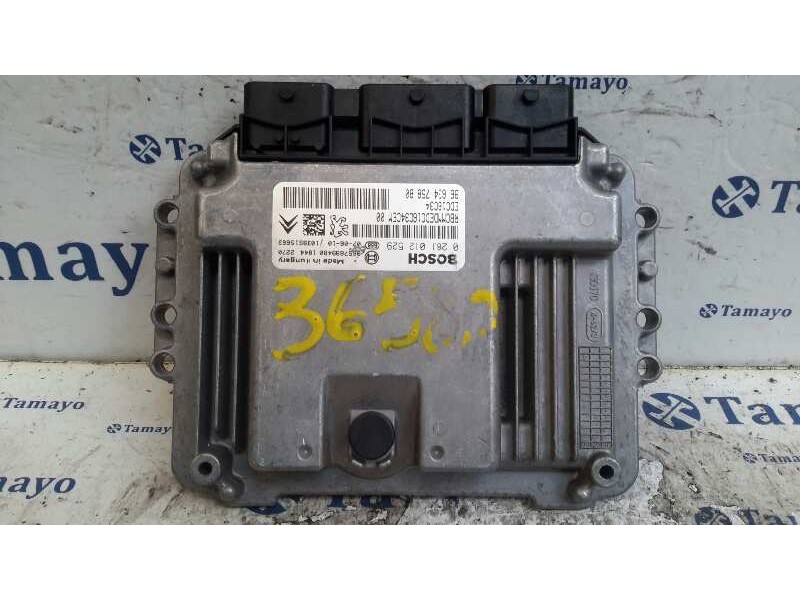 Recambio de centralita motor uce para citroën c3 1.4 hdi referencia OEM IAM 0281012529 EDC16C34 9663475880