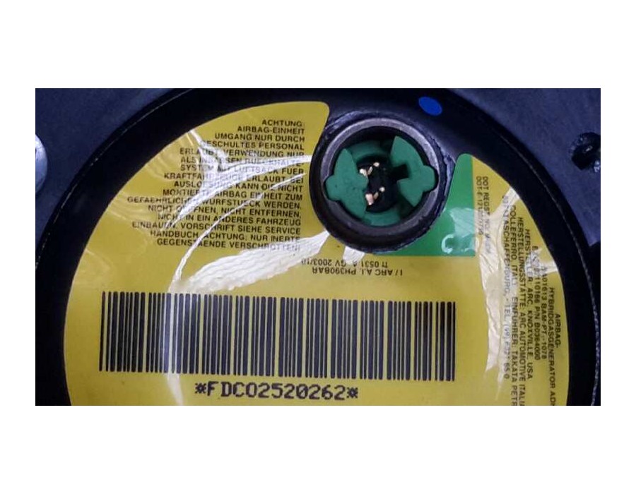 Recambio de airbag delantero izquierdo para opel astra h ber. 2.0 16v turbo referencia OEM IAM 13168455  DBA4270016