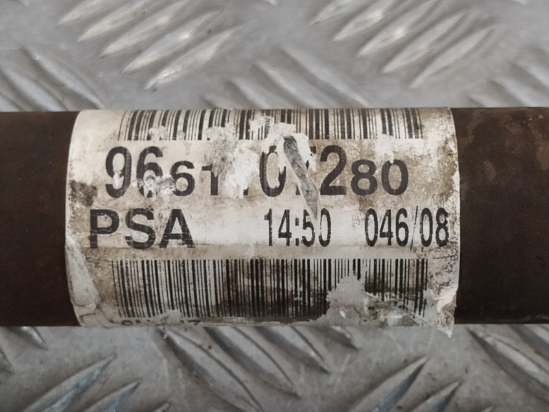 Recambio de transmision delantera derecha para peugeot 308 1.6 16v referencia OEM IAM 9661107280  