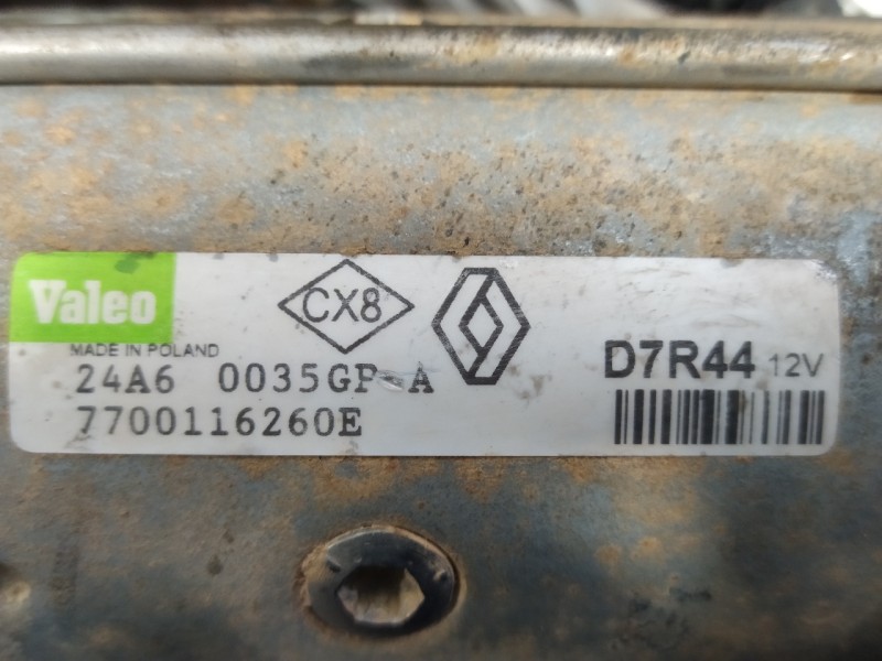 Recambio de motor arranque para nissan primastar (x83) 1.9 dci diesel cat referencia OEM IAM 7700116260E  