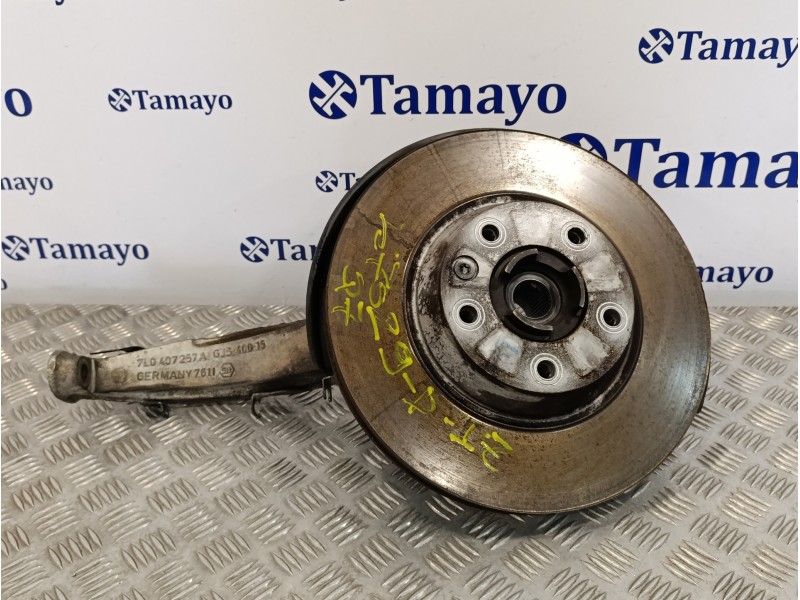 Recambio de mangueta delantera izquierda para audi q7 (4l) 3.0 v6 24v tdi referencia OEM IAM 7L0407257A  