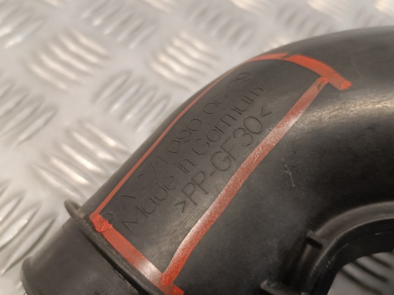 Recambio de tubo para mercedes-benz clase c (w203) sportcoupe 1.8 cat referencia OEM IAM A2710900629  