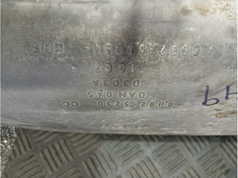 Recambio de tubo escape completo para land rover freelander (lr2) 2.2 td4 cat referencia OEM IAM 66925230CC  