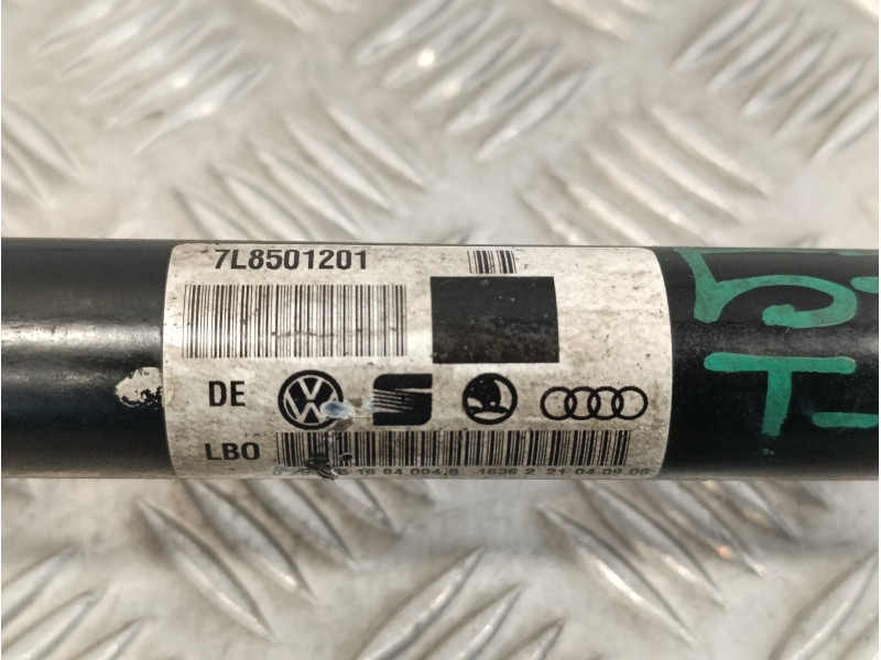 Recambio de transmision trasera derecha para audi q7 (4l) 3.0 v6 24v tdi referencia OEM IAM 7L8501201  