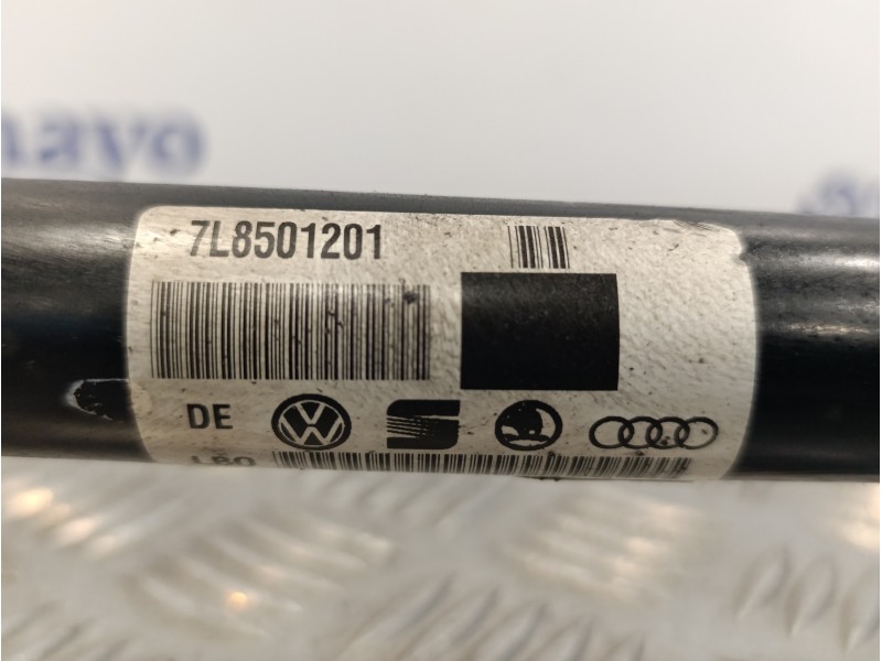 Recambio de transmision trasera izquierda para audi q7 (4l) 3.0 v6 24v tdi referencia OEM IAM 7L8501201  
