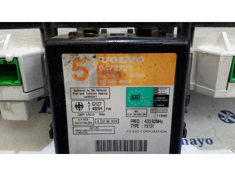 Recambio de cuadro instrumentos para volvo s70 berlina 2.5 cat referencia OEM IAM 9168144  9451530