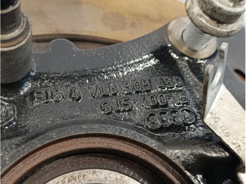 Recambio de mangueta trasera derecha para audi q7 (4l) 3.0 v6 24v tdi referencia OEM IAM 7L8505436  