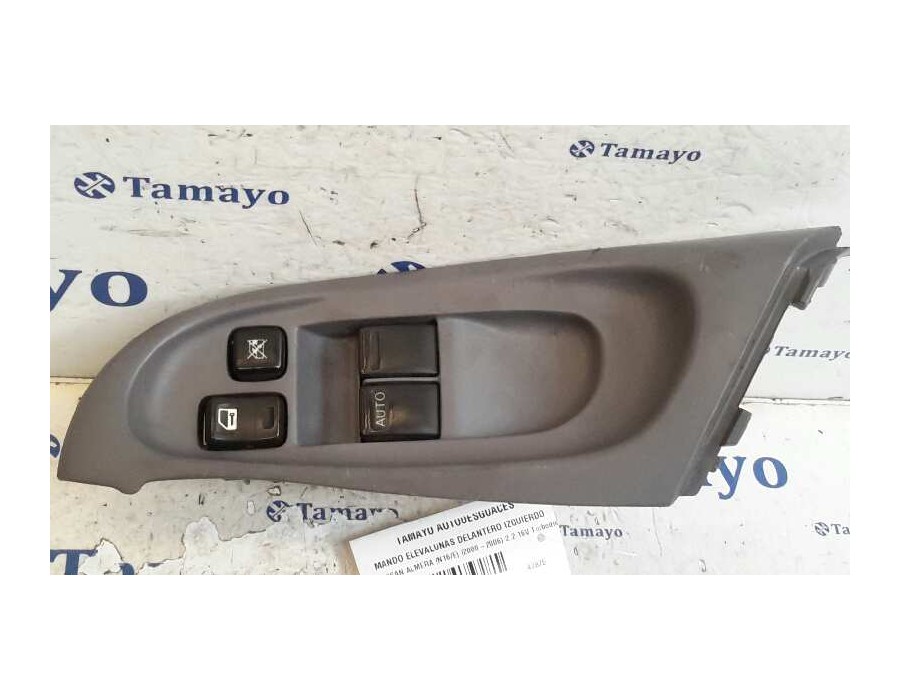 Recambio de mando elevalunas delantero izquierdo para nissan almera (n16/e) 2.2 16v turbodiesel cat referencia OEM IAM   