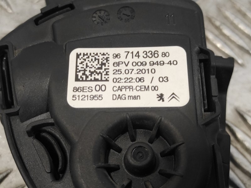 Recambio de pedal acelerador para citroën c3 1.4 hdi referencia OEM IAM 9671433680  
