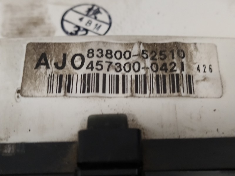 Recambio de cuadro instrumentos para toyota yaris verso (ncp2/nlp2) 1.3 16v cat referencia OEM IAM 8380052510  4573000421