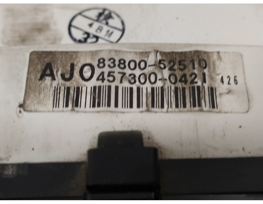 Recambio de cuadro instrumentos para toyota yaris verso (ncp2/nlp2) 1.3 16v cat referencia OEM IAM 8380052510  4573000421