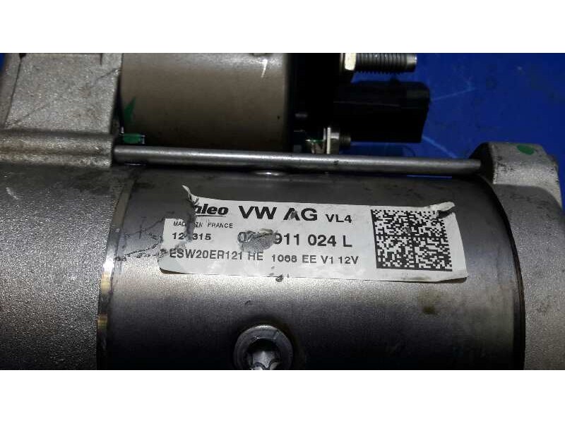 Recambio de motor arranque para volkswagen golf vii lim. 1.6 tdi dpf referencia OEM IAM 02Z911024L  
