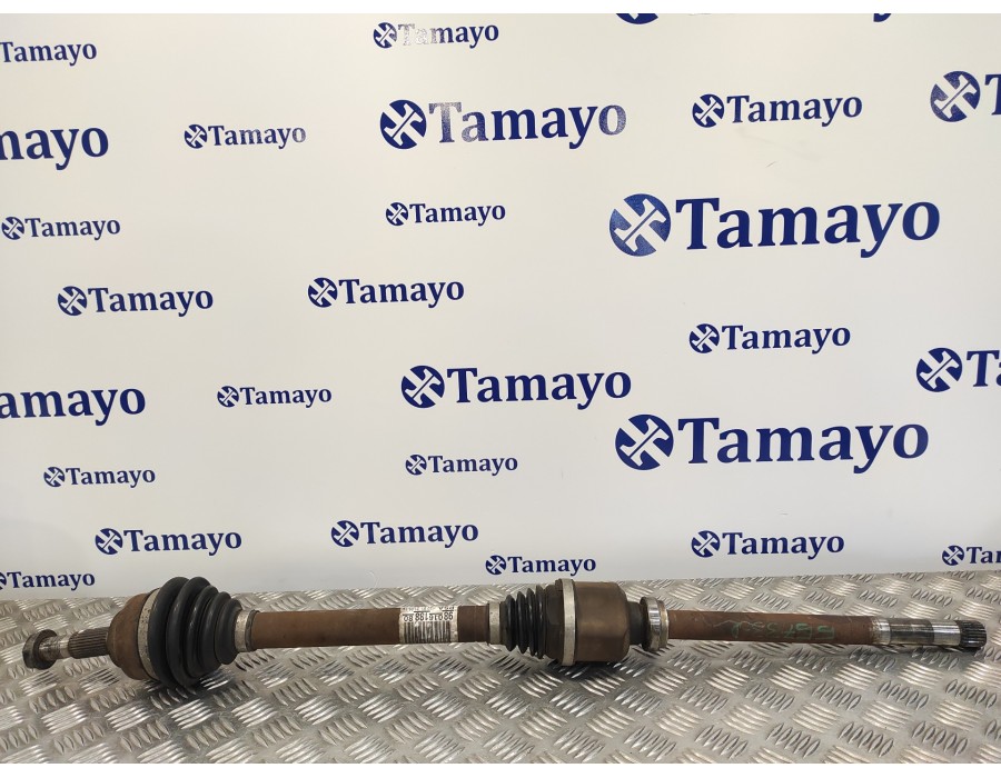 Recambio de transmision delantera derecha para citroën c5 berlina 1.6 hdi fap referencia OEM IAM 9801618880  