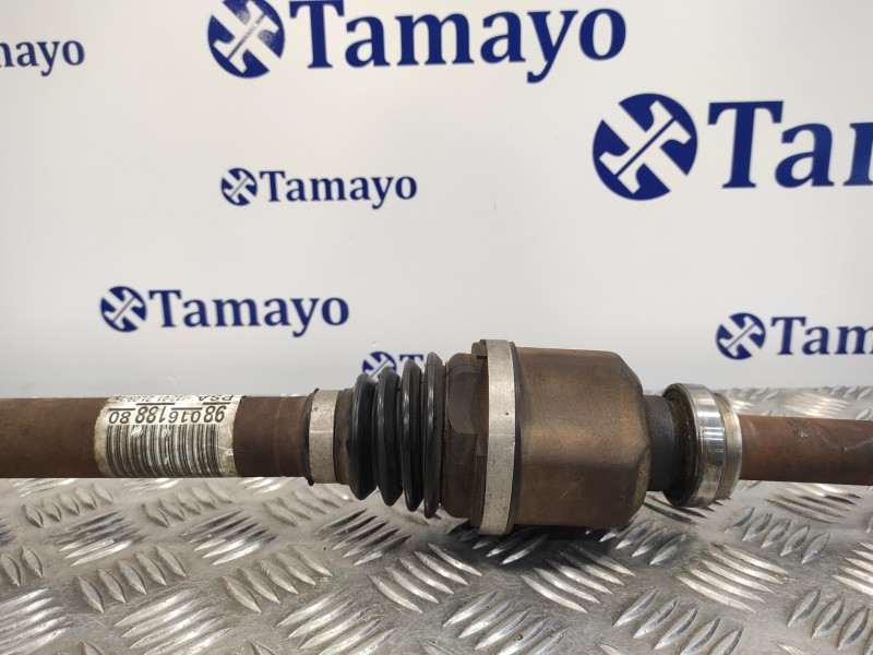Recambio de transmision delantera derecha para citroën c5 berlina 1.6 hdi fap referencia OEM IAM 9801618880  