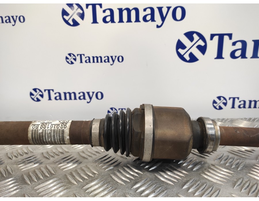 Recambio de transmision delantera derecha para citroën c5 berlina 1.6 hdi fap referencia OEM IAM 9801618880  
