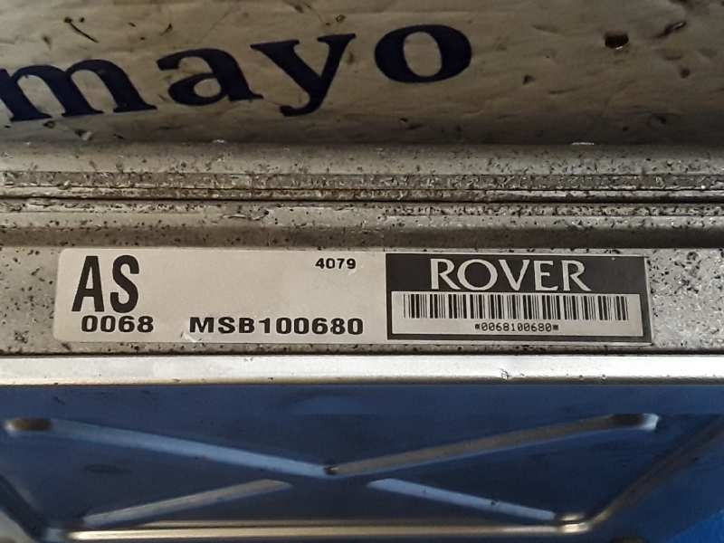 Recambio de centralita motor uce para mg serie 200 (rf) 2.0 turbodiesel referencia OEM IAM MSB100680  DFC0131152