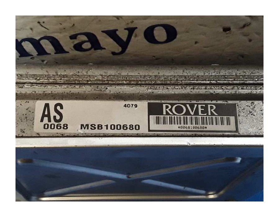 Recambio de centralita motor uce para mg serie 200 (rf) 2.0 turbodiesel referencia OEM IAM MSB100680  DFC0131152